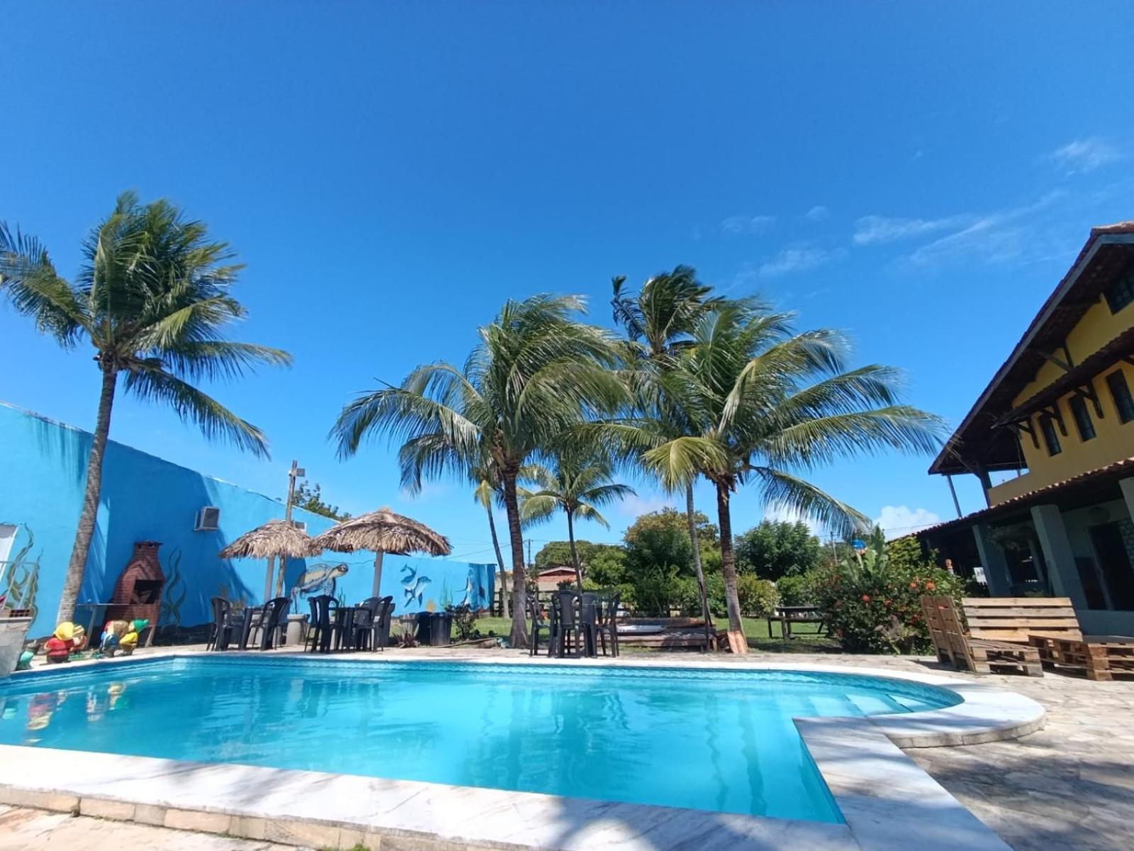 Pousada Aquarius - Praia De Tabuba Barra de Santo Antônio Exterior foto